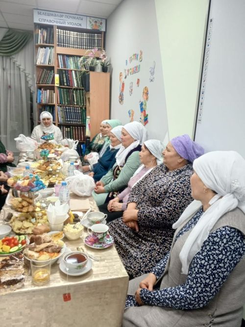 Кече Болгаер китапханәсендә ифтар мәҗлесе үтте