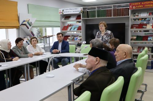 В Апастово прошло расширенное заседание районного Совета ветеранов