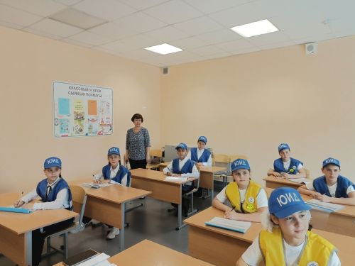 В Каратунской школе прошел  этап Республиканского конкурса отрядов Юных инспекторов движения «Безопасное колесо-2025»