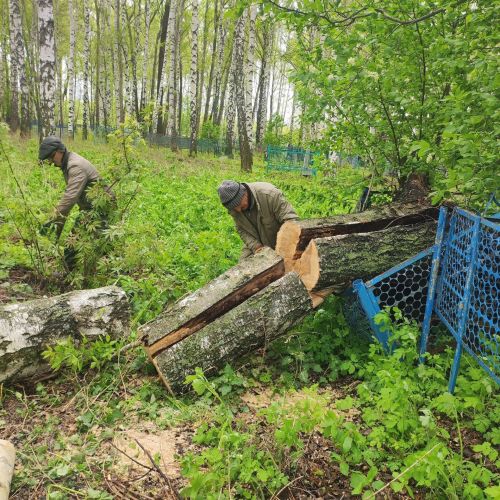 Урта Балтай авылы зиратын тәртипкә китерделәр