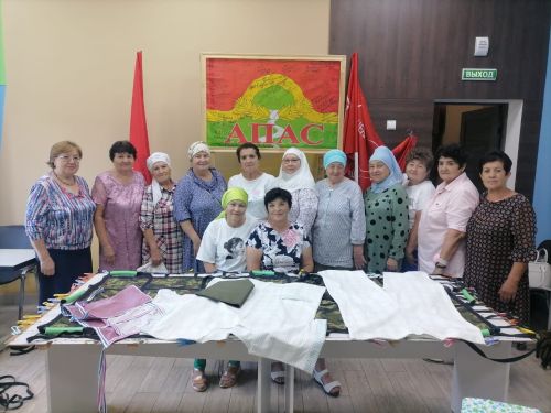 Встреча серебряных волонтеров Апастовского района с волонтерами села Нурлаты Зеленодольского района