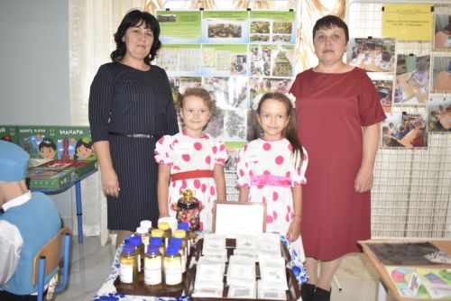 Свияжный бистәсенең “Ләйсән” балалар бакчасы нәниләре дару үләннәреннән чәйләр әзерлиләр