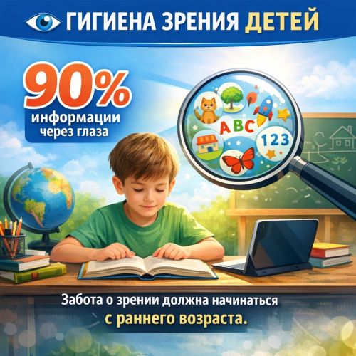 ГИГИЕНА ЗРЕНИЯ У ДЕТЕЙ