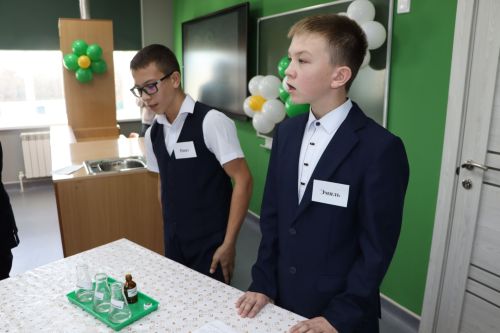 Каратун мәктәбендә агрокласс ачылды