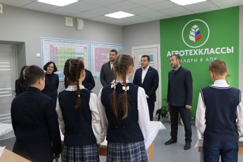 Каратун мәктәбендә агрокласс ачылды