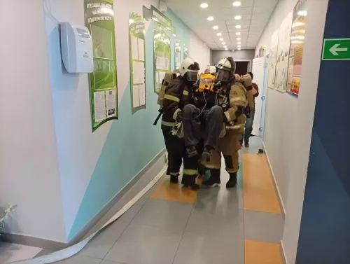 В Апастовском аграрном колледже прошла тренировка по действиям при угрозе атаки БПЛА