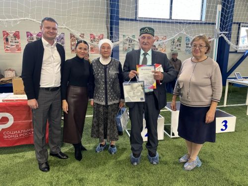 Районда өлкәннәр арасында узган спартакиада җиңүчеләрен бүләкләделәр