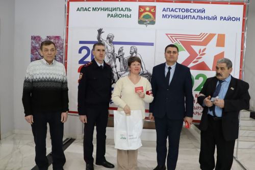 Добровольная народная дружина Апастово пополнилась новыми дружинниками