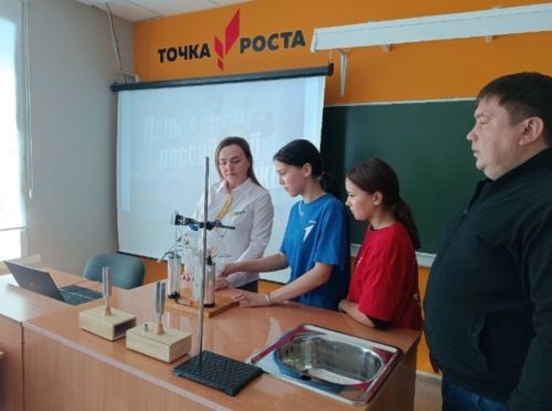 В Бишевской школе провели Всероссийскую акцию  «Наука для каждого»