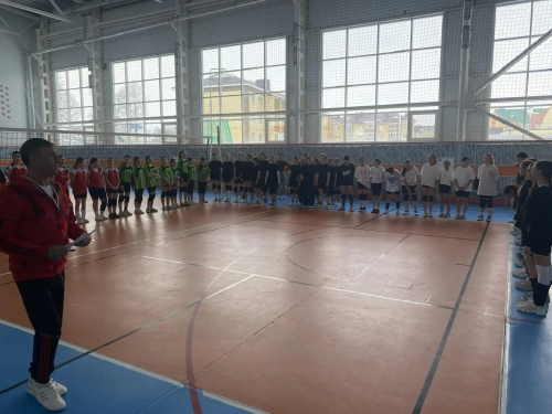 Апаста хөрмәтле остаз Рәмис Гыйззәтов үзенең туган көнендә волейбол ярышлары уздырды