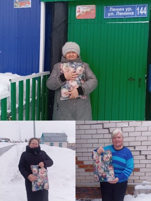 Районда батыр егетләрнең әниләре һәм тормыш иптәшләре котлаулар кабул итә