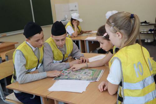 Апаста “Куркынычсыз тәгәрмәч” бәйгесе бара