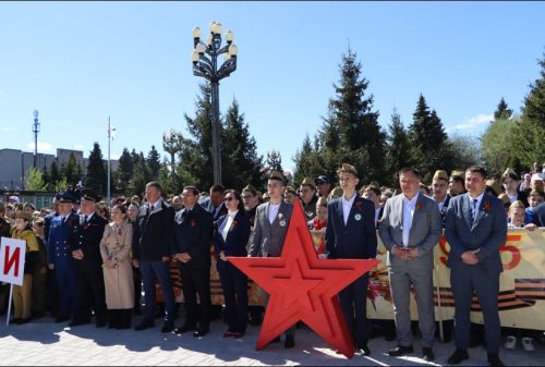 Апаста Бөек Җиңүнең 81 еллыгы уңаеннан тантаналы митинг узды