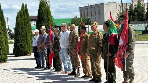 Апаста Хәрби хәрәкәтләр ветераннары көне билгеләп үтелде