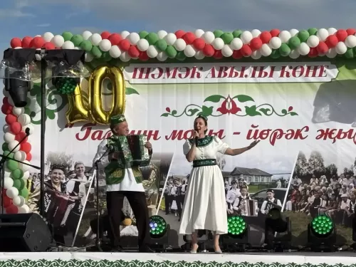 Шәмәк авылында «Гармун моңы - йөрәк җыры» фестивале һәм «Авыл көне» узды