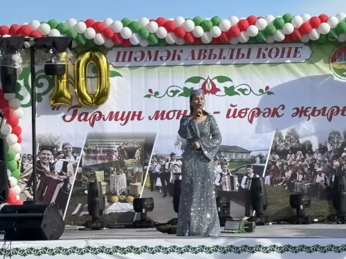 Шәмәк авылында «Гармун моңы - йөрәк җыры» фестивале һәм «Авыл көне» узды