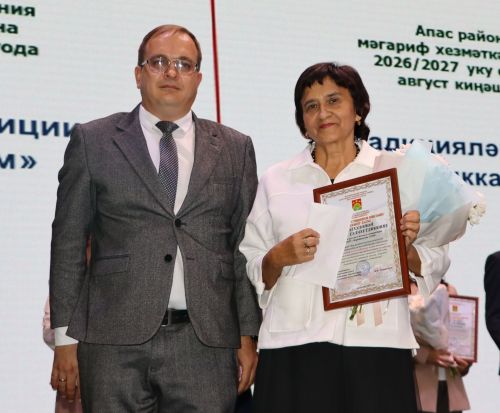 Районда мәгариф хезмәткәрләренең август киңәшмәсе узды