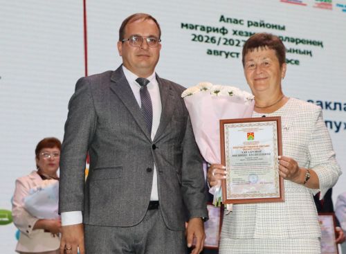 Районда мәгариф хезмәткәрләренең август киңәшмәсе узды
