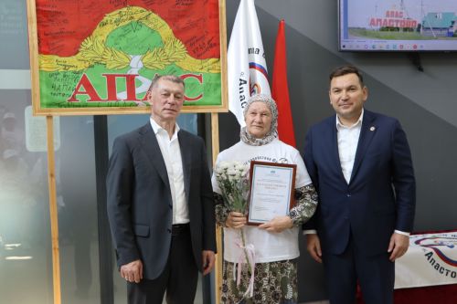 Районның көмеш волонтерларына олы хөрмәт күрсәтелде