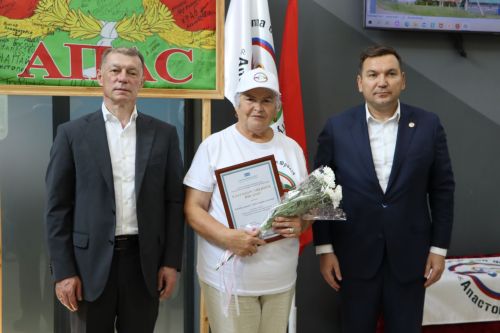 Районның көмеш волонтерларына олы хөрмәт күрсәтелде