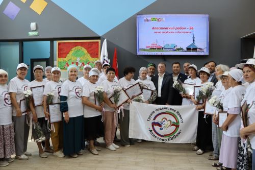 Районның көмеш волонтерларына олы хөрмәт күрсәтелде