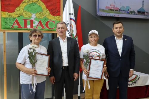 Районның көмеш волонтерларына олы хөрмәт күрсәтелде