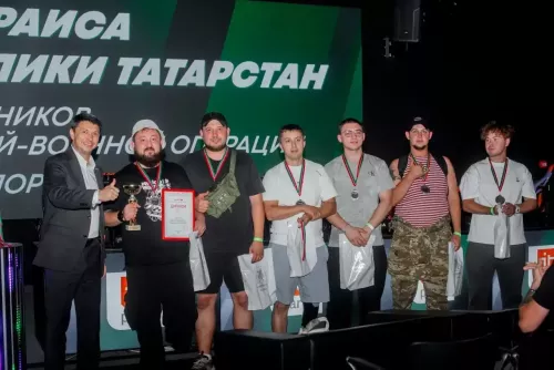 Ветеран СВО из Апастовского района стал призером Кубка Раиса Татарстана по фиджитал-спорту