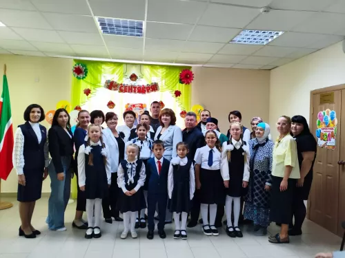 Иске Әнәле мәктәп- балалар бакчасында Яңа уку елы башланды
