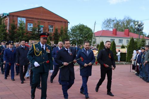 Апаслылар Бөек Җиңүнең 78 еллыгын билгеләп үтте