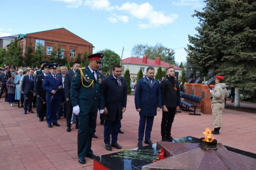 Апаслылар Бөек Җиңүнең 78 еллыгын билгеләп үтте