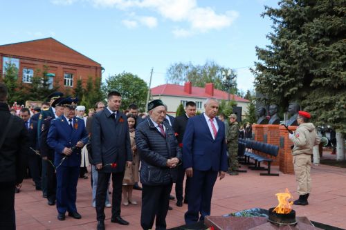 Апаслылар Бөек Җиңүнең 78 еллыгын билгеләп үтте