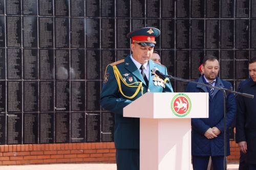 Апаслылар Бөек Җиңүнең 78 еллыгын билгеләп үтте