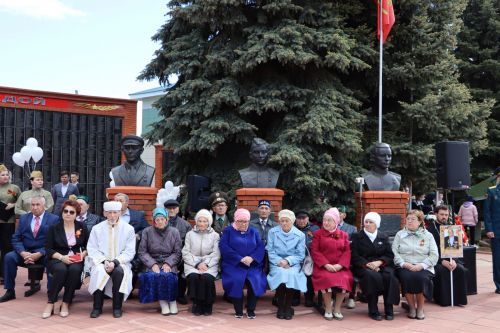 Апаслылар Бөек Җиңүнең 78 еллыгын билгеләп үтте