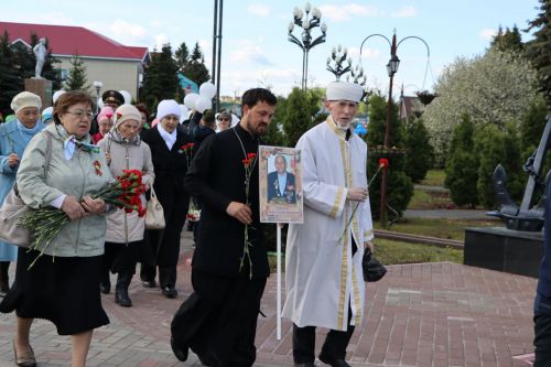 Апаслылар Бөек Җиңүнең 78 еллыгын билгеләп үтте