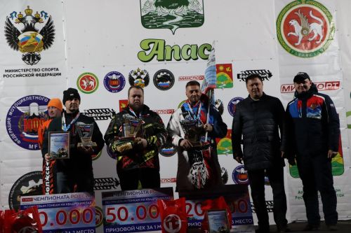В Апастово прошел первый этап чемпионата России по гонкам на квадроциклах