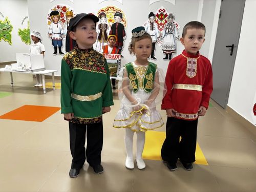 Открытие детского сада "Экият" в Апастово