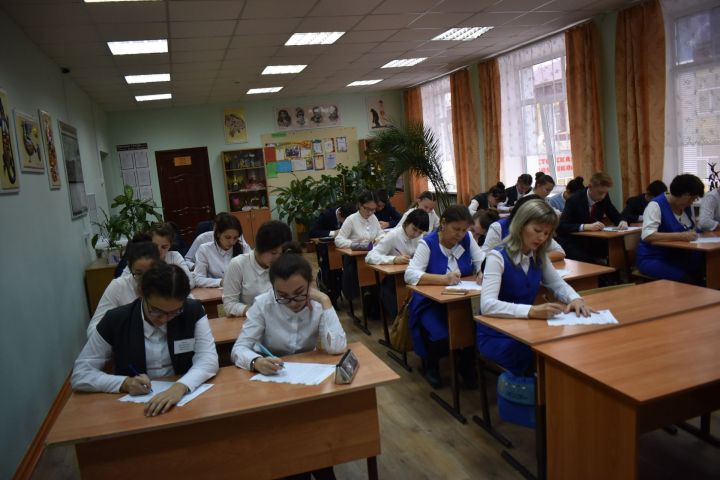 Апаста “Татарча диктант” яз акциясенә 600 дән артык кеше кушылды&nbsp;