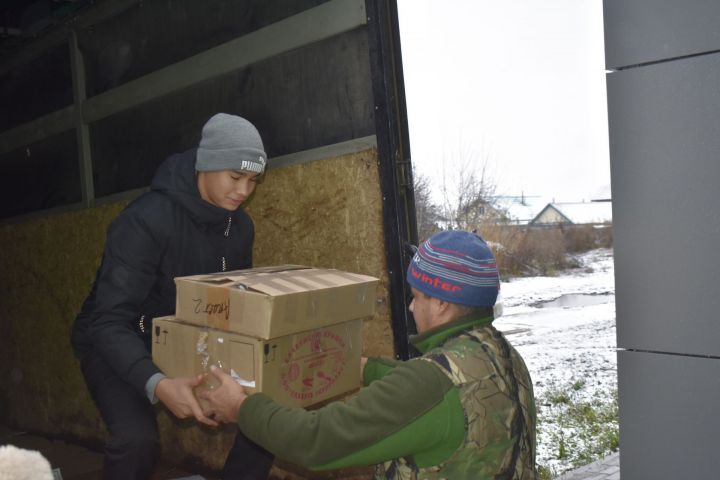 Из Апастово отправлена очередная гуманитарная помощь