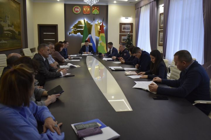 Состоялось заседание антитеррористической комиссии Апастовского района