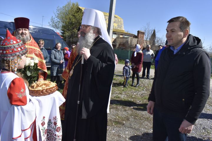 В Апастовском районе побывал митрополит Казанский и Татарстанский Кирилл