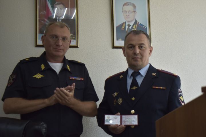 Районный отдел внутренних дел подполковник полиции Раиль Гатауллин