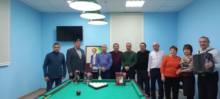 Олы Бакырчы авылында бильярд ярышлары узды