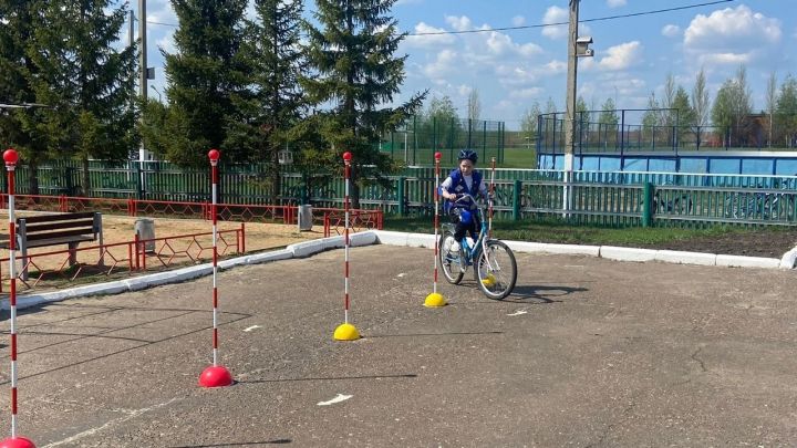 На базе Каратунской школы прошел муниципальный этап республиканского конкурса «Безопасное колесо»