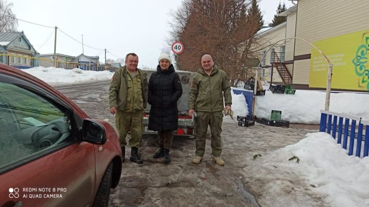 В зону специальной военной операции отправлена очередная помощь из Ср.Балтаево