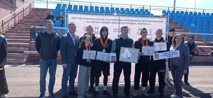 Команда «Форпост» Апастовской школы заняла 1 место в зональной спартакиаде