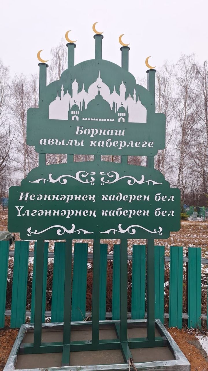Борнаш авылы егете изге эш башкарды