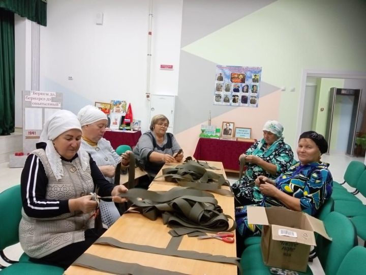 «Сети, что мы плетем, помогут приблизить День Победы»