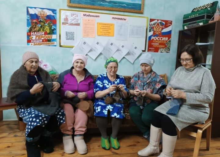 Борнаш авылы волонтерлары изге эштә
