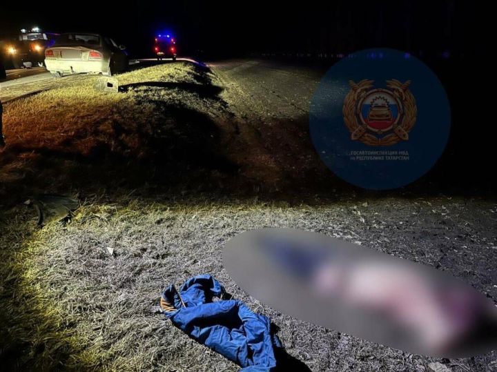 Татарстан трассасында машина йөртүче юлда басып торган ир-атны бәрдереп үтергән