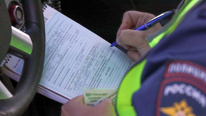 Апаста 7 машина йөртүче җәза алган